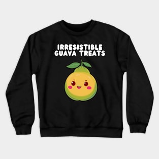 Adorable Guava Fresh Happy Face Crewneck Sweatshirt